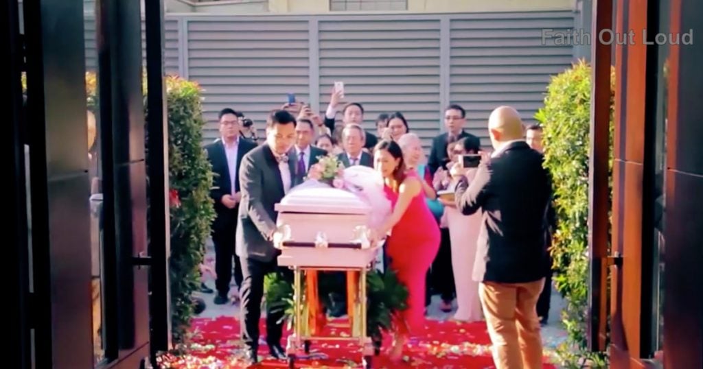 Family Has A Wedding For Their Daughter Who Died Of Cancer