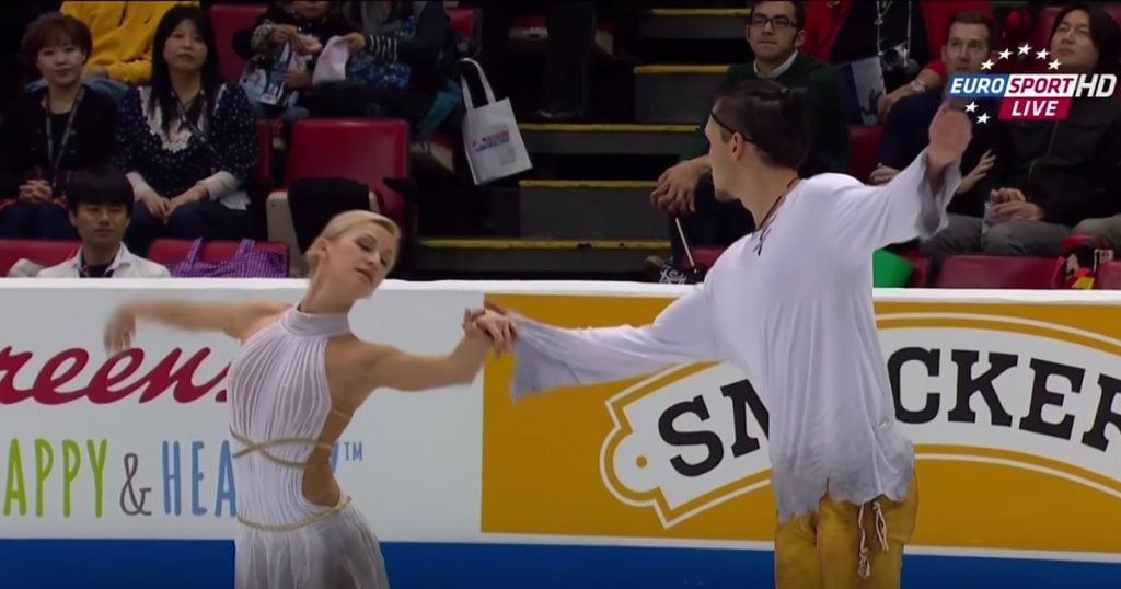 Russian Figure Skaters Skate To Jesus Christ Superstar