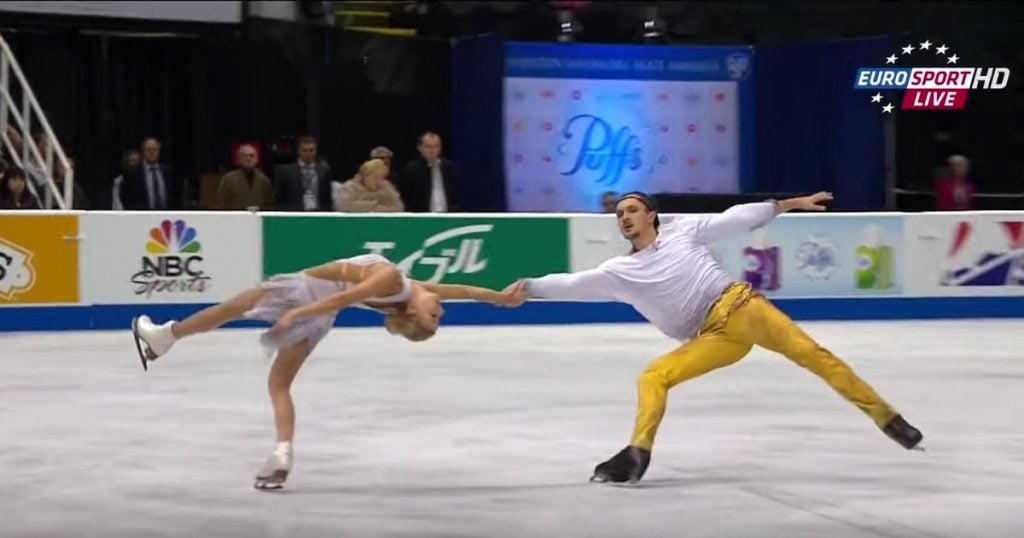 Russian Figure Skaters Skate To Jesus Christ Superstar