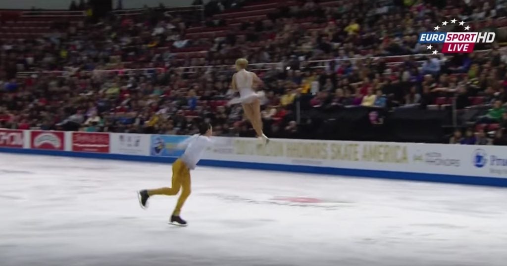 Russian Figure Skaters Skate To Jesus Christ Superstar