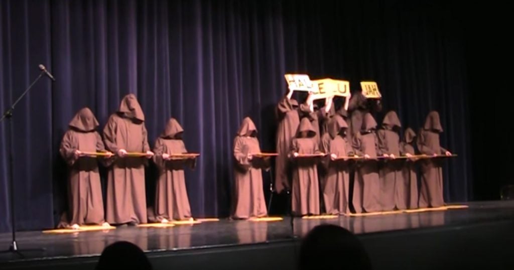 Silent Monk Choir Gives Incredible Performance Of 'Hallelujah'