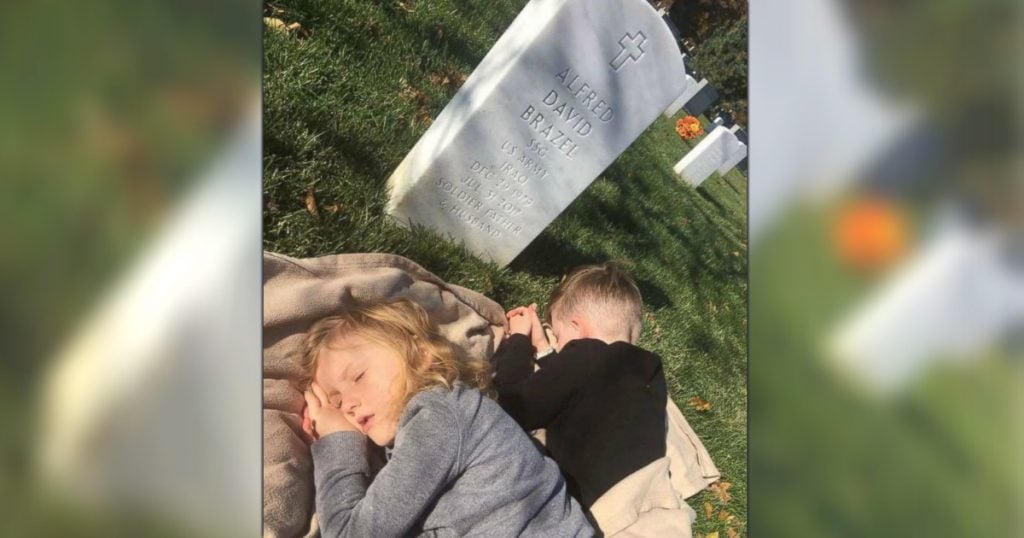 godupdates two sons visited their father's grave viral photos 3