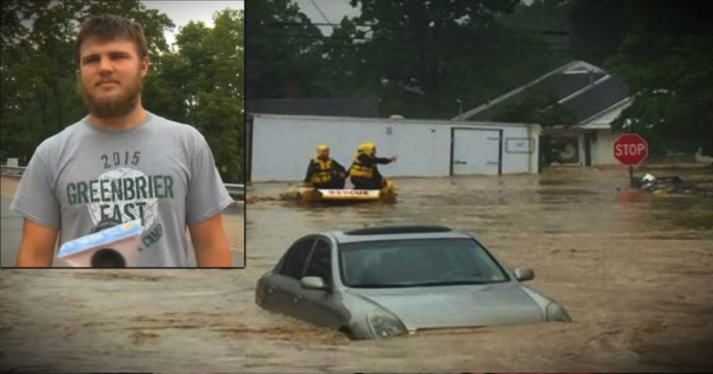 godupdates west virginia flood wrestler saves woman fb