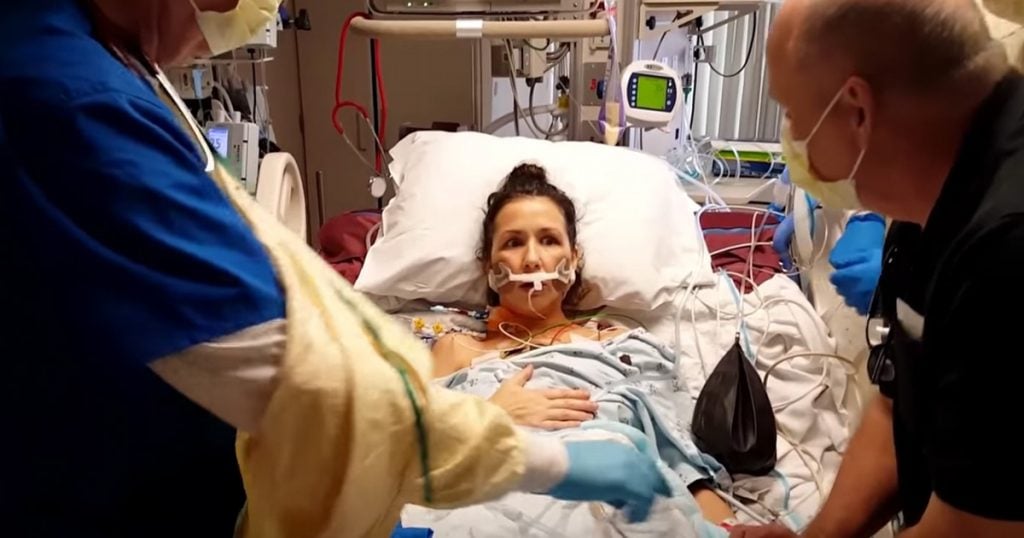 Woman Takes First Breath After Lung Transplant