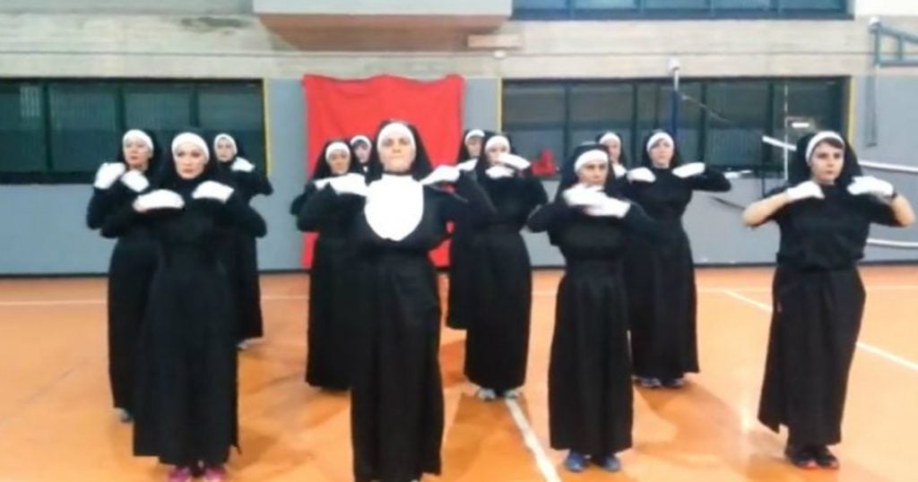 godupdates 12 nuns danced