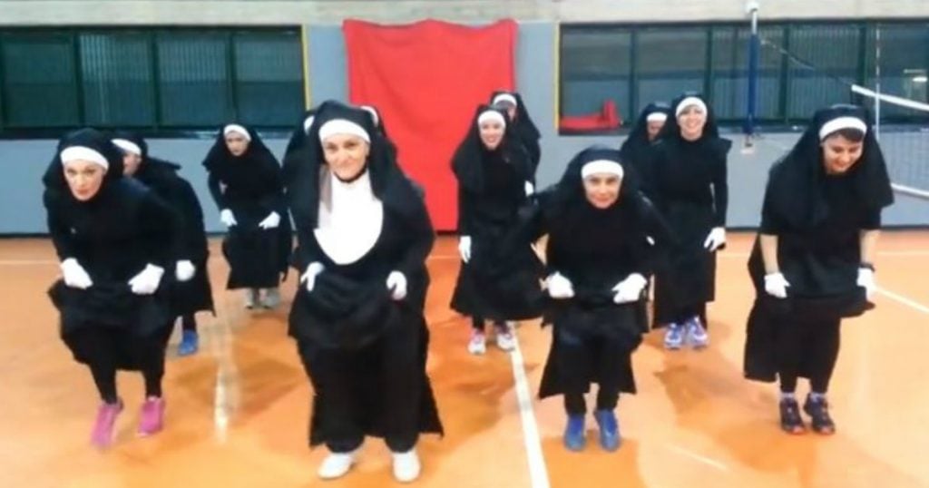 godupdates 12 nuns danced