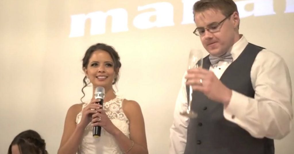 godupdates bride sings to groom