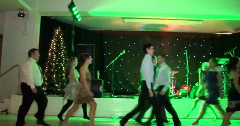 godupdates couple performs surprise riverdance