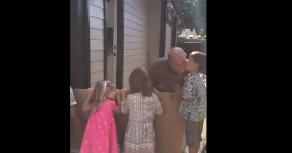 godupdates grandkids surprised grandpa