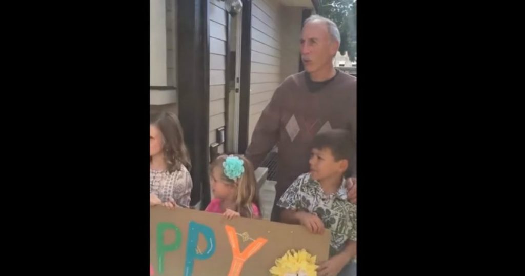 godupdates grandkids surprised grandpa