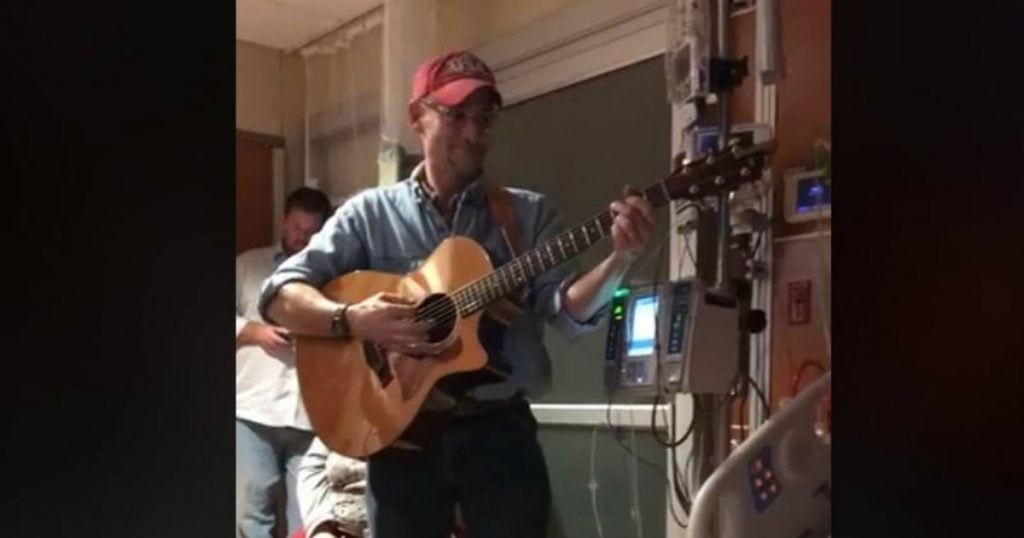 godupdates man battling cancer singing