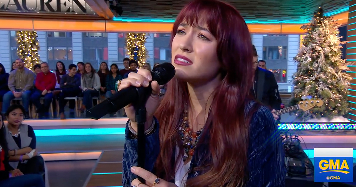 Lauren Daigle Sings on Good Morning America