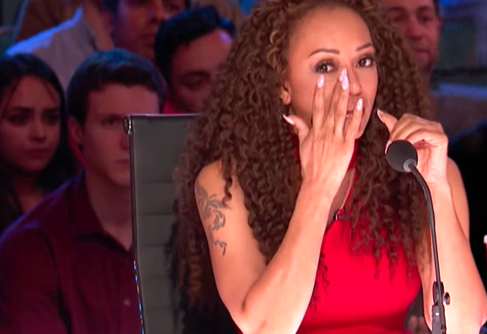 We Three - Judge Mel B cries