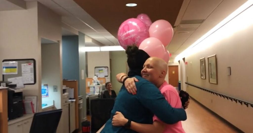 godupdates woman sings after last chemo treatment