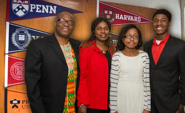 Kwasi’s and his proud family. 