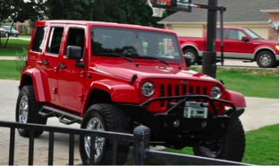 Chandler's jeep