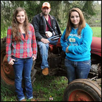 Two Teenage Girls Lift a 3,000 Pound Tractor Off of Their Trapped ...