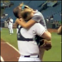 Little Girl Throws The First Pitch At A Game - Then Gets An Incredible ...