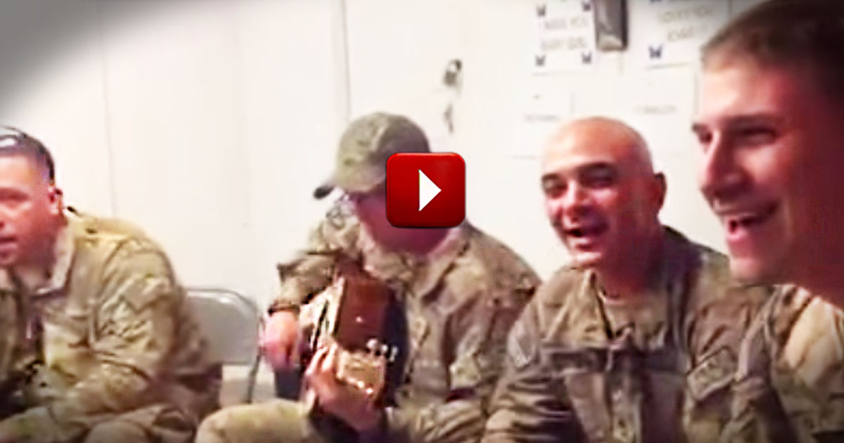 Here Is The One Song You'll Be Singing All Day. These Soldiers Will