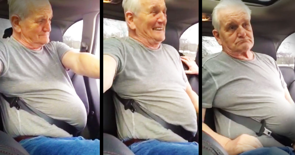 He Was Trapped In The Back Of The Car And Losing It Laughing How On Earth Did This Happen