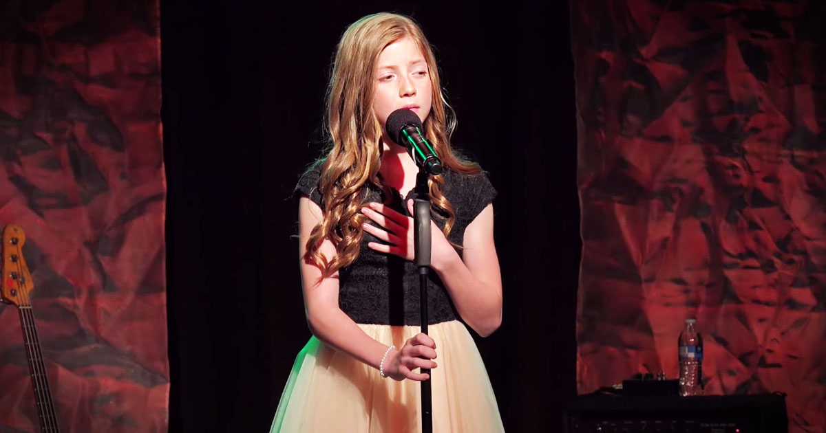 When This Young Girl Started Singing 'Amazing Grace' I Got CHILLS. But - Girl Sings Amazing Grace On America's Got Talent 2022