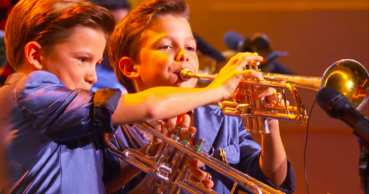 These 2 Little Trumpet Players Are Taking It WAY Back. And They Are