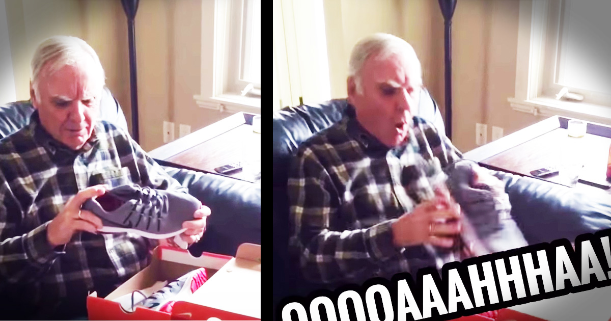 Grandpa gets light up shoes Clearance