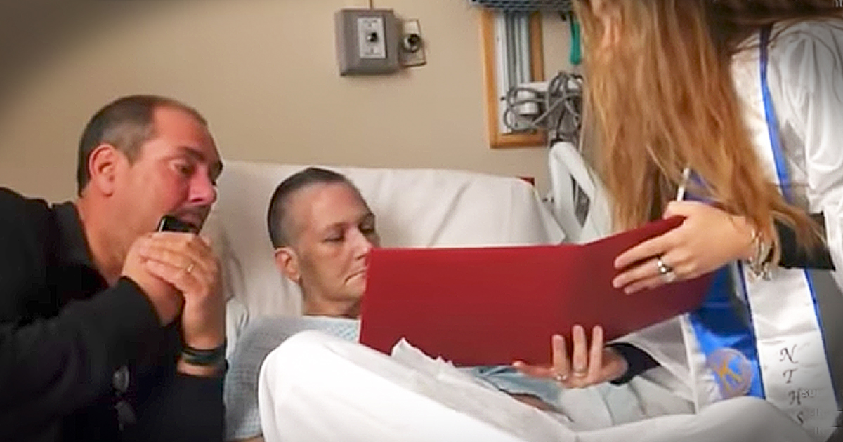 Dying Mother Watches Daughter Graduate In Hospital Ceremony