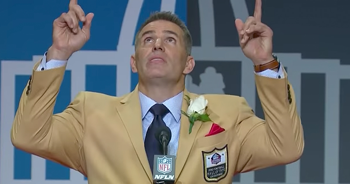 Kurt Warner inducted into the Hall of Fame 