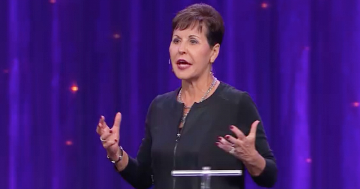 Joyce Meyers Encourages Christians To People Even When It's Hard