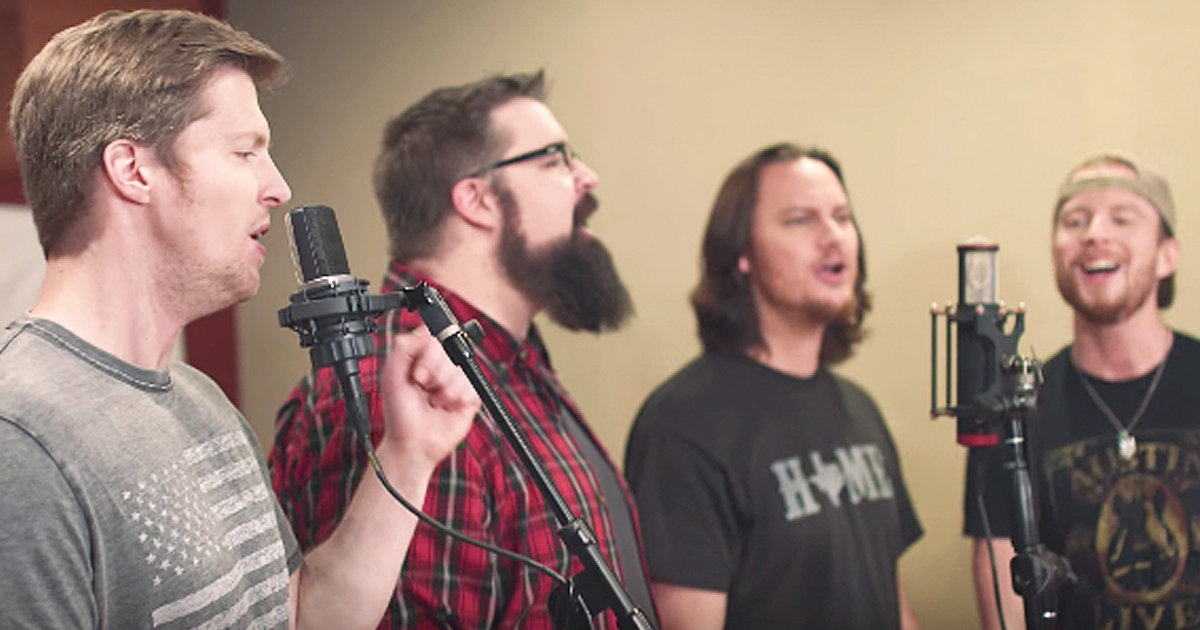 'God Blessed Texas' A Cappella Group Home Free Sings For Hurricane Relief