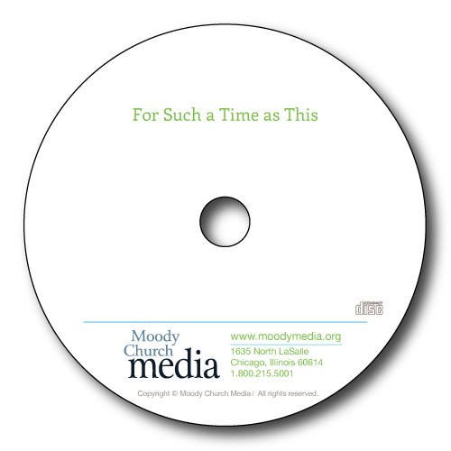 For Such a Time as This