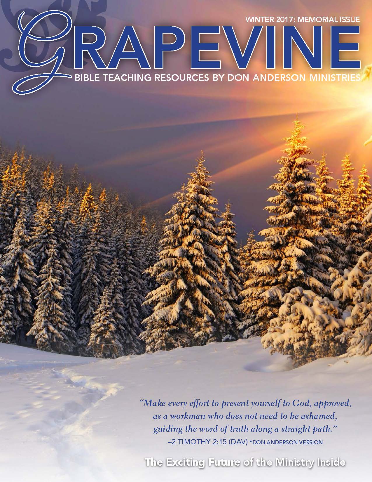 "Grapevine" Winter 2017
