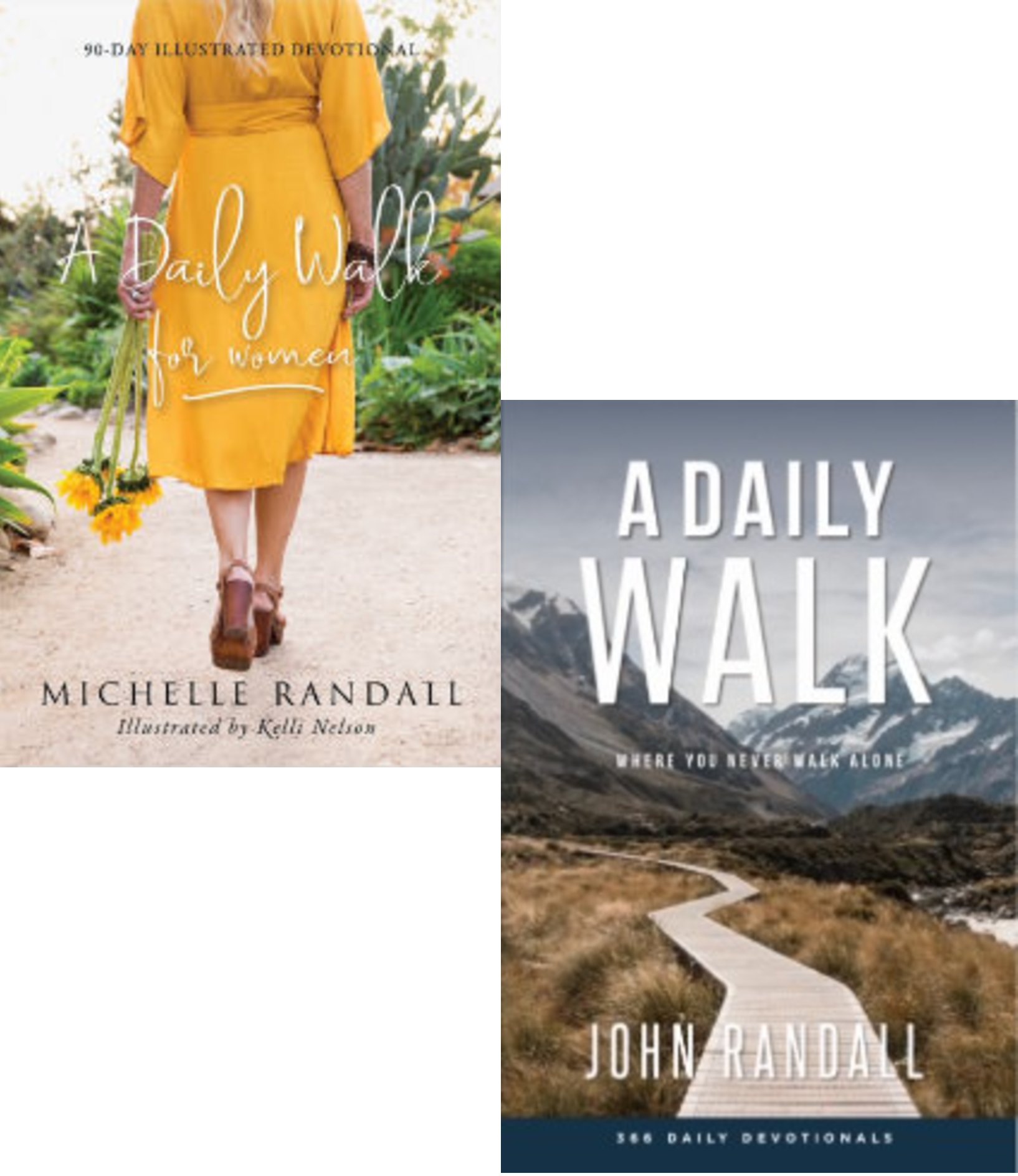 A Daily Walk 366 Day Devotional and A Daily Walk for Women