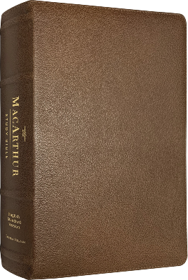 ESV MacArthur Study Bible (Second Edition) (Brown Premium Leather)