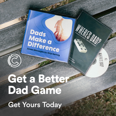 Where’s Dad? DVD, Dad’s Make a Difference 10-CD Package  $50