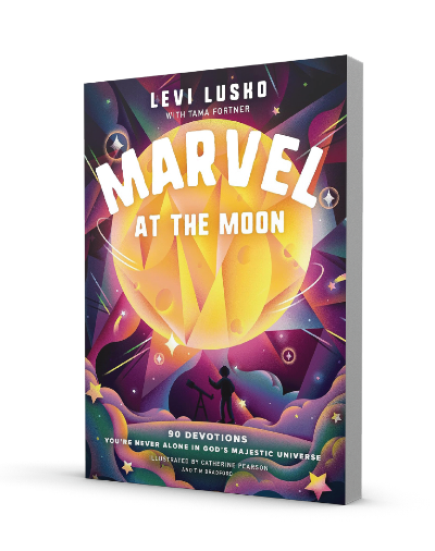 In thanks for your gift, you can receive a copy of Marvel at the Moon by Levi Lusko