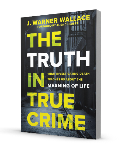 In thanks for your gift, you can receive a copy of The Truth in True Crime by J. Warner Wallace.