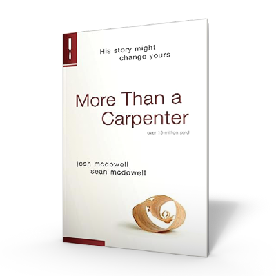 More Than a Carpenter Book – Get one, Give one