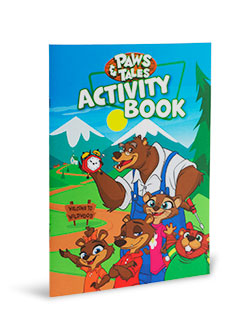Paws & Tales Activity Book