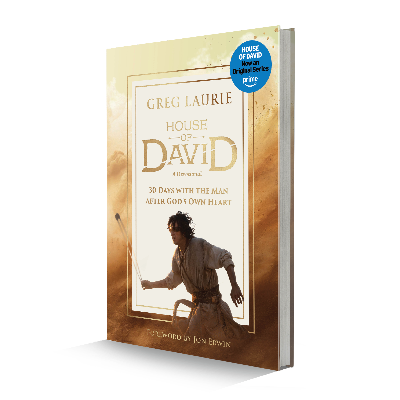 In thanks for your gift, receive a copy of House of David: 30 Days with the Man After God’s 