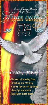 SEASON CASTING 5785 (2025) PROPHETIC BOOK - "The Year Of Hei: From Strive To Thrive."