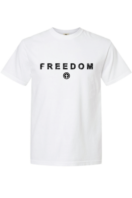 Freedom White T-Shirt Official Tee