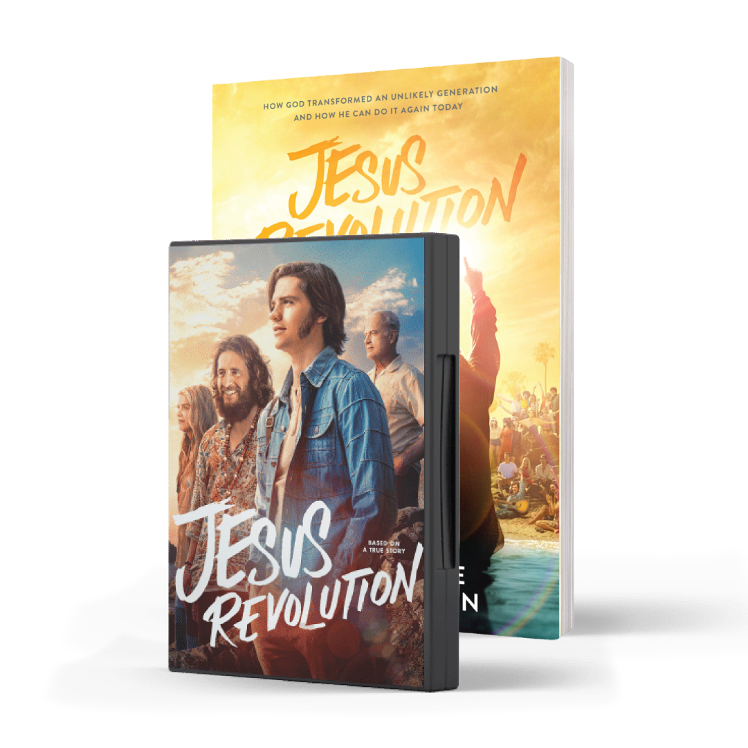 In thanks for your gift, you can receive a copy of Jesus Revolution by Greg Laurie